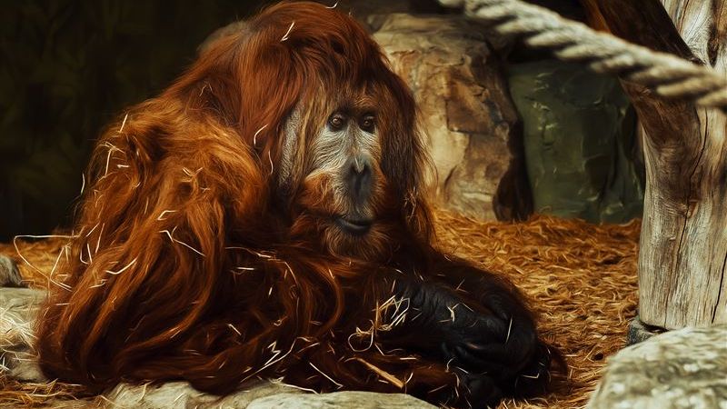 Ústecká zoo utratila nejstaršího orangutana v Evropě Ferdu